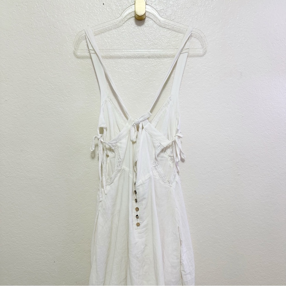 New free people Vivi Lace Trim Minidress size L - Picture 13 of 14